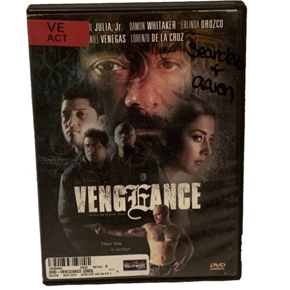 Vengeance (DVD, 2003) Full Screen Raul Julia-Levy, Damon Whitaker, Cesar Garcia